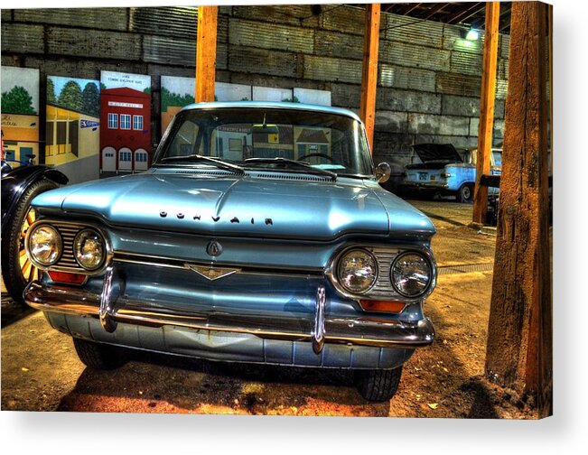 Corvair Acrylic Print featuring the photograph Unsafe at any Speed by David Morefield