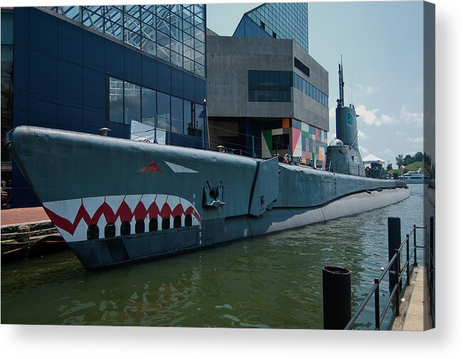 Uss Torsk Acrylic Print featuring the photograph USS Torsk by Paul Mangold