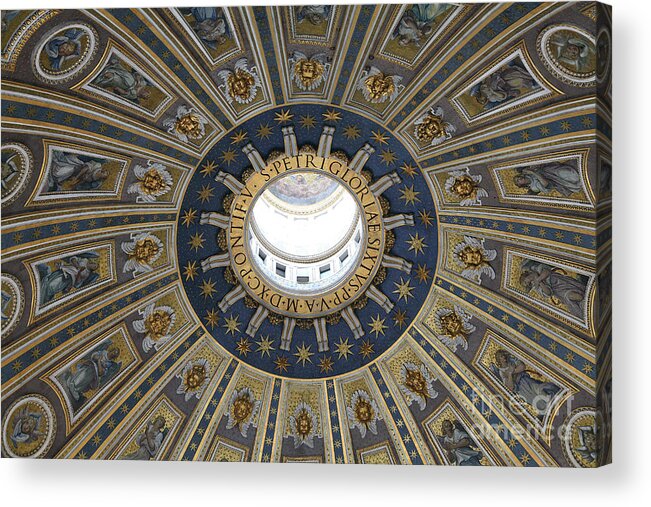 Vatican City Acrylic Print featuring the photograph Vatican by Milena Boeva