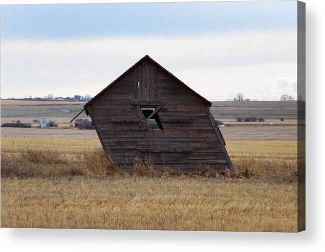 Prairie Acrylic Print featuring the photograph Wind by Steve Parr
