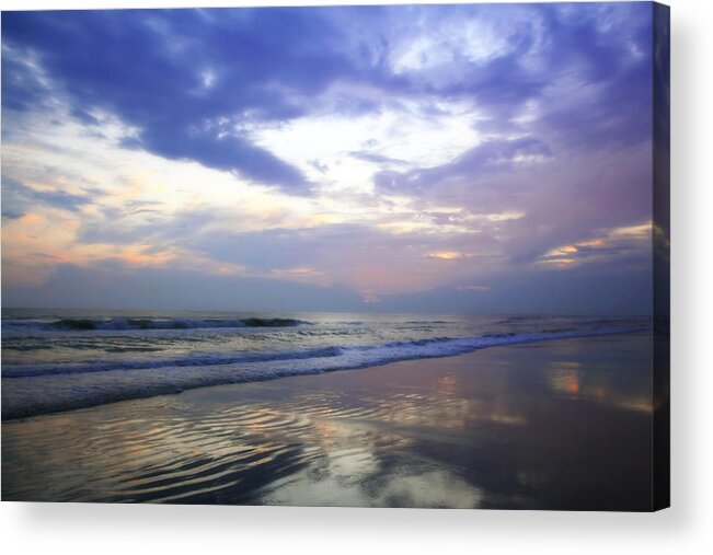 Photo Acrylic Print featuring the photograph Wrightsville Sunrise - 4 by Alan Hausenflock