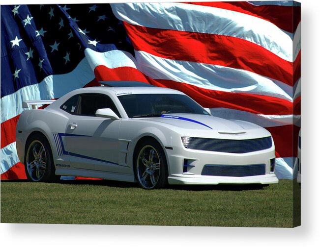 2012 Acrylic Print featuring the photograph 2012 Camaro by Tim McCullough