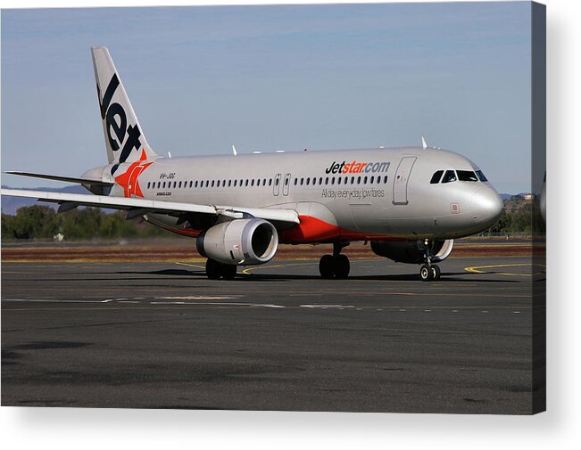 Airbus Acrylic Print featuring the photograph Airbus A320-232 #1 by Tim Beach