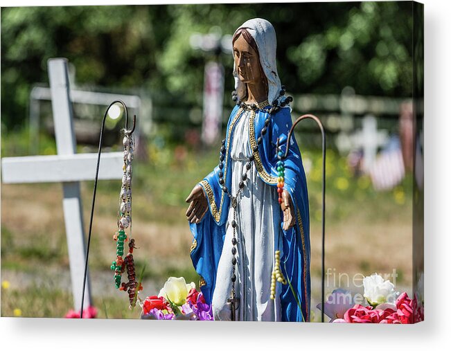 Blessed Mother Acrylic Print featuring the photograph Blessed Mother #1 by John Greim