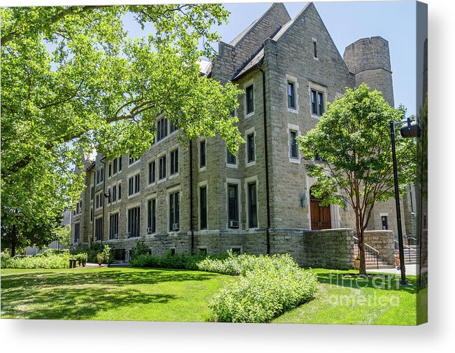 Vu Acrylic Print featuring the photograph Corr Residence Hall #1 by William Norton