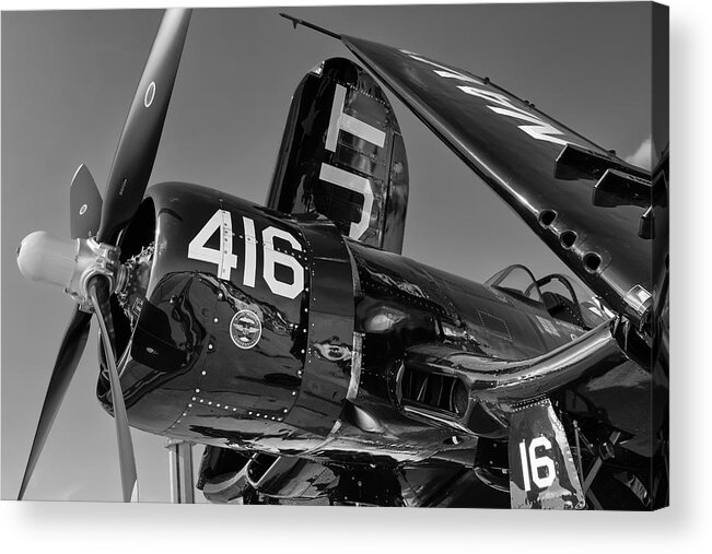 2015 Acrylic Print featuring the photograph Corsair's Nose #1 by Chris Buff