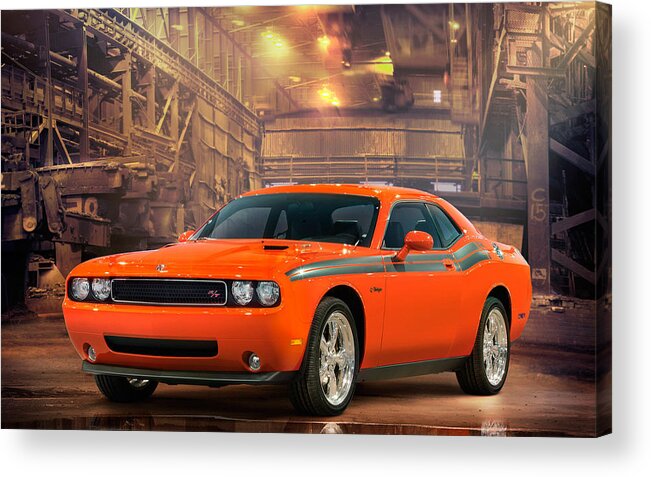 Dodge Acrylic Print featuring the photograph Dodge #1 by Mariel Mcmeeking