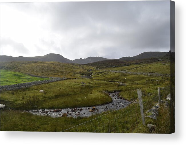 Ireland Acrylic Print featuring the photograph Donegal View #1 by Curtis Krusie