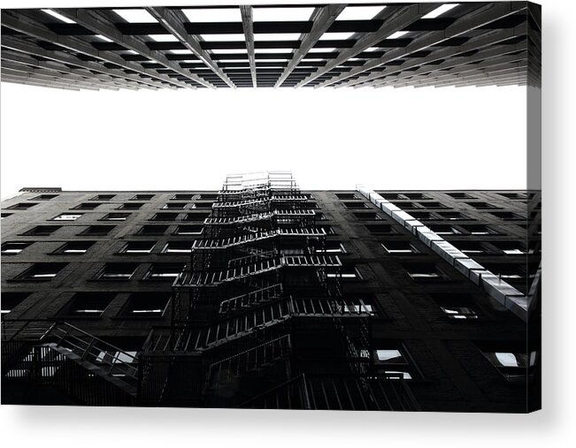 Urban Acrylic Print featuring the photograph Escape by Kreddible Trout