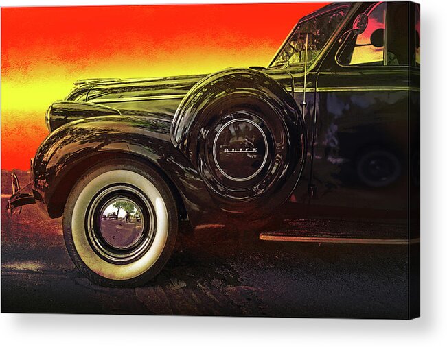 Cars Acrylic Print featuring the photograph Heavy Metal #1 by John Anderson