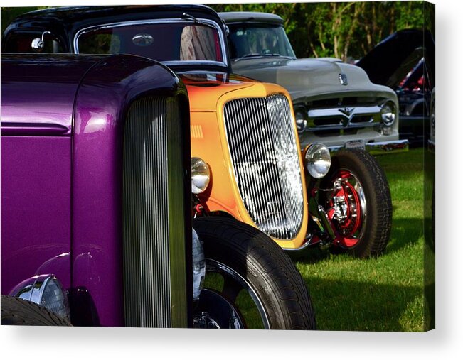  Acrylic Print featuring the photograph Hotrods #1 by Dean Ferreira