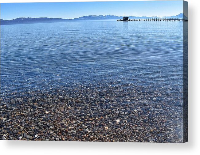 Lake Tahoe Acrylic Print featuring the photograph Lake Tahoe #1 by Maria Jansson