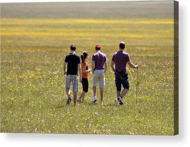  Acrylic Print featuring the photograph Parko Nazionale Dei Monti Sibillini, Italy 4 by Dubi Roman