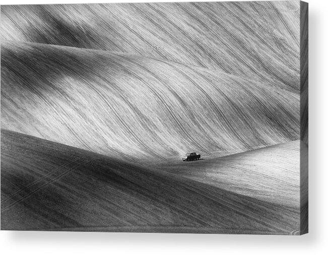 Pickup Acrylic Print featuring the photograph Pickup #1 by Piotr Krol (bax)
