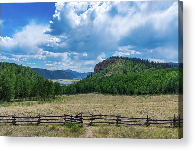 Rio Grande Acrylic Print featuring the photograph Rio Grande Headwaters #3 #1 by Adam Reinhart