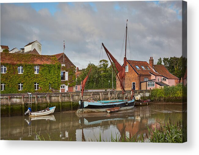 Sailing Boats Acrylic Print featuring the photograph Snape Maltings #1 by Ralph Muir