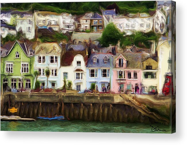 St. Mawes Acrylic Print featuring the photograph St. Mawes Dreamscape by Peggy Dietz