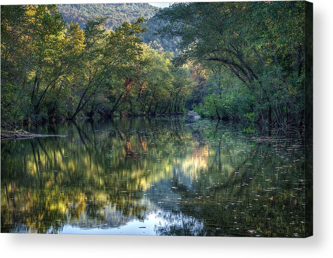 Arkansas Acrylic Print featuring the photograph The Buffalo National River #2 by David Dedman