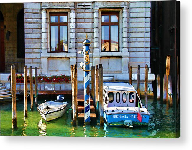 Venice Acrylic Print featuring the photograph Venice Untitled #1 by Brian Davis