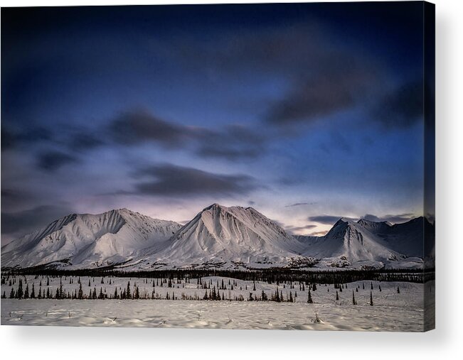 Alaska Acrylic Print featuring the photograph Winter Wonderland #1 by Robert Fawcett