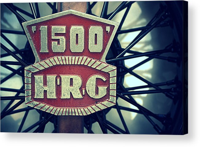 Hershey Pa Acrylic Print featuring the photograph 1500 HRG Emblem by Joseph Skompski