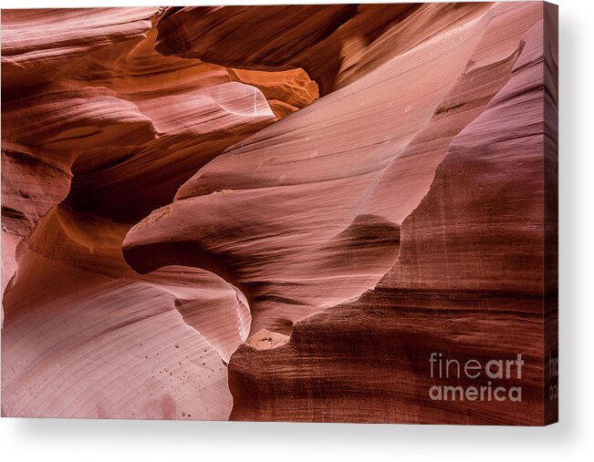 Lower Antelope Canyon Acrylic Print featuring the photograph Lower Antelope Canyon #13 by Craig Shaknis