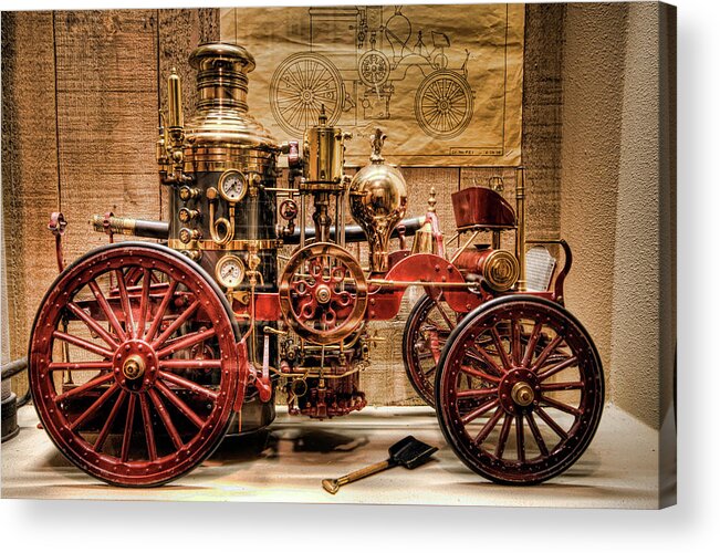 Hdr Acrylic Print featuring the photograph 1870 LaFrance by Brad Granger