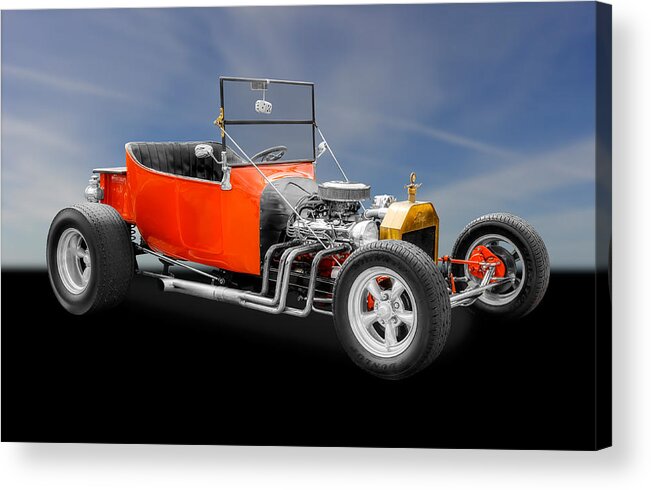 Frank J Benz Acrylic Print featuring the photograph 1923 Ford T-Bucket Hot Rod by Frank J Benz