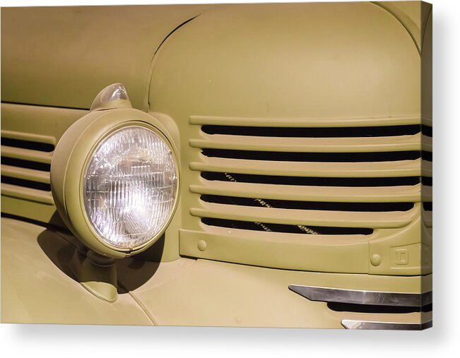 Car Acrylic Print featuring the photograph 1940 Officers Command Car by Gary Slawsky