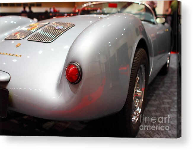 Transportation Acrylic Print featuring the photograph 1955 Porsche 550 RS Spyder . 7D9453 by Wingsdomain Art and Photography