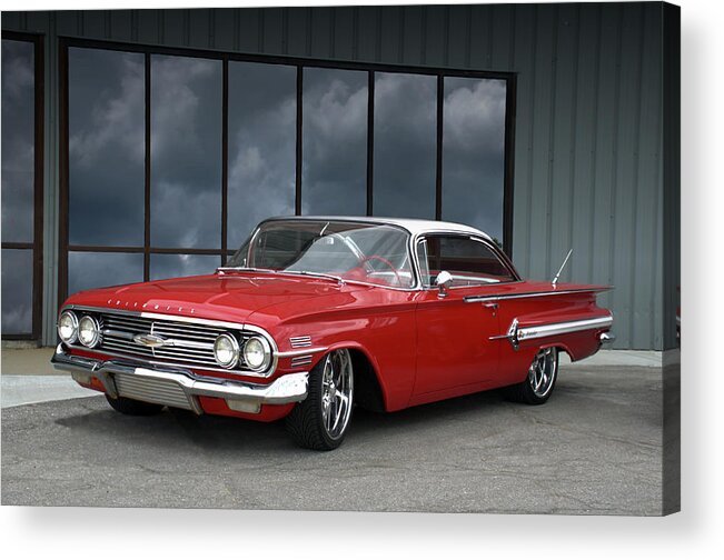 1960 Acrylic Print featuring the photograph 1960 Chevrolet Impala by Tim McCullough