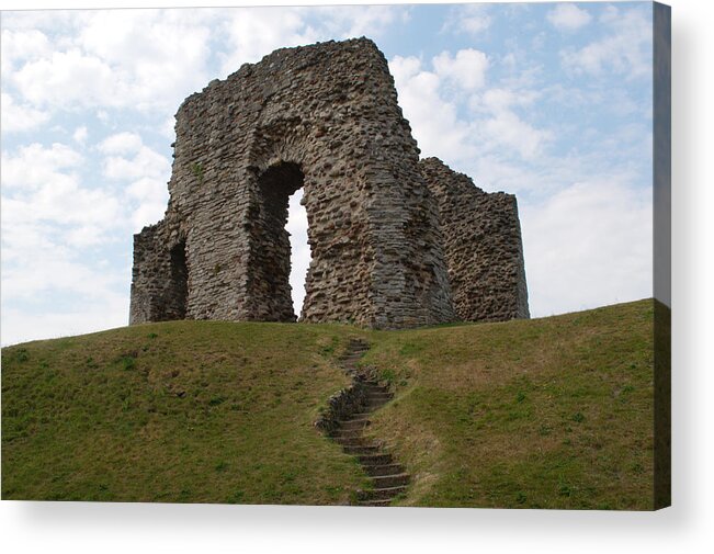 Christchurch Acrylic Print featuring the photograph Christchurch Castle #2 by Chris Day