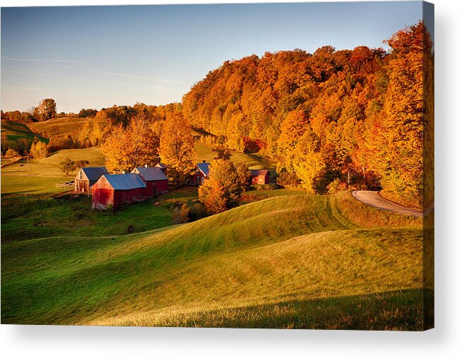 #jefffolger Acrylic Print featuring the photograph Jenne farm by Jeff Folger