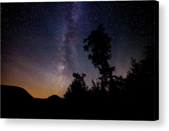 Milky Way Acrylic Print featuring the photograph Milky Way #2 by Benjamin Dahl