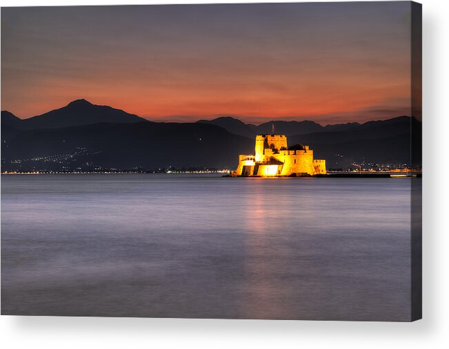 Ancient Acrylic Print featuring the photograph Nafplio - Greece #2 by Constantinos Iliopoulos