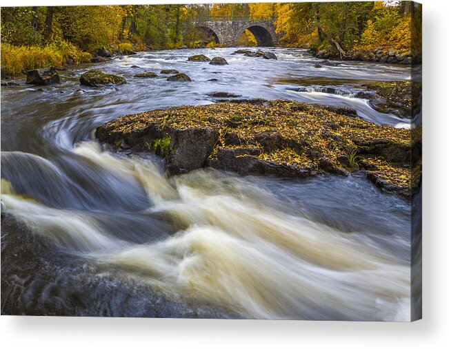 Water Acrylic Print featuring the photograph Sweden #2 by Elmer Jensen