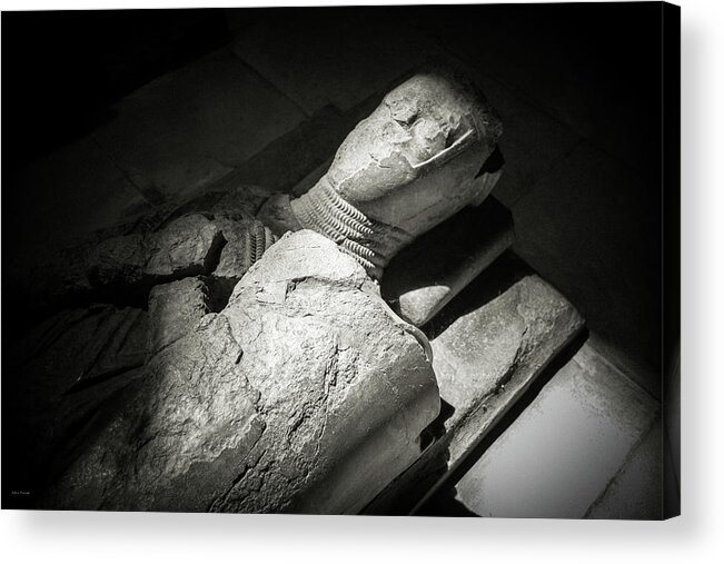 Knight Acrylic Print featuring the photograph Templar Knight #2 by Ross Henton