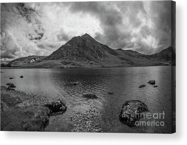 Wales Acrylic Print featuring the photograph Tryfan Mountain #2 by Ian Mitchell