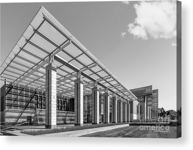 Ann Arbor Acrylic Print featuring the photograph University of Michigan Ross School of Business #2 by University Icons