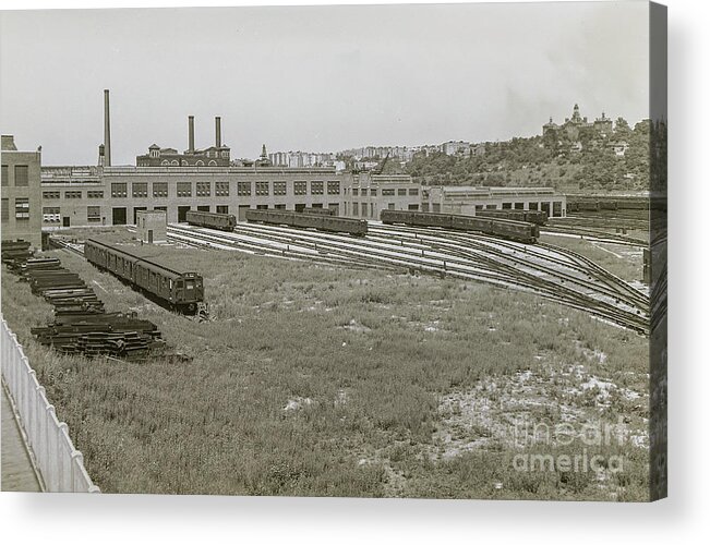 Inwood Acrylic Print featuring the photograph 207th Street Railyards by Cole Thompson