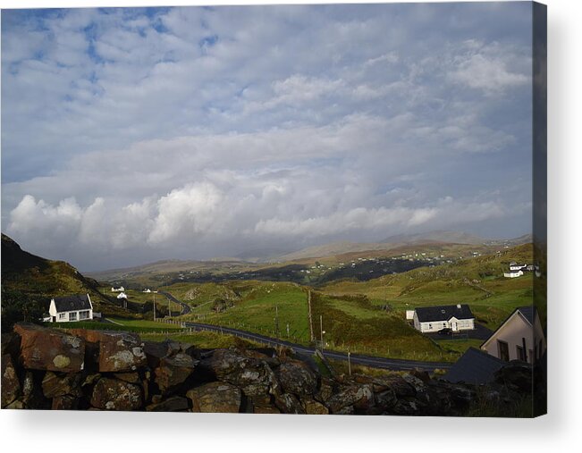 Ireland Acrylic Print featuring the photograph Donegal View #3 by Curtis Krusie