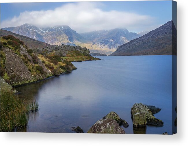 Wales Acrylic Print featuring the photograph Llyn Ogwen #3 by Ian Mitchell