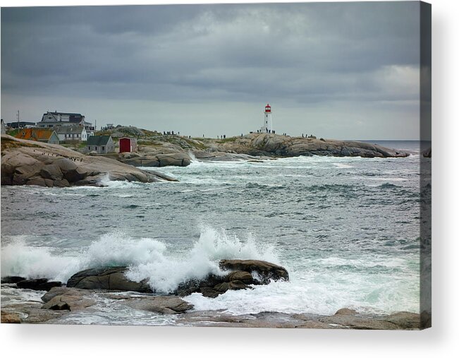 Canada Acrylic Print featuring the photograph Peggy's Cove, Nova Scotia, Canada #3 by Gary Corbett