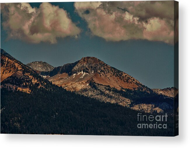 Landscape Acrylic Print featuring the photograph 304- Peaceful Mountian HDR by Chris Berry