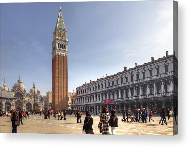 Venice Acrylic Print featuring the photograph Venezia #39 by Joana Kruse