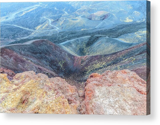 Mount Etna Acrylic Print featuring the photograph Etna - Sicily #4 by Joana Kruse