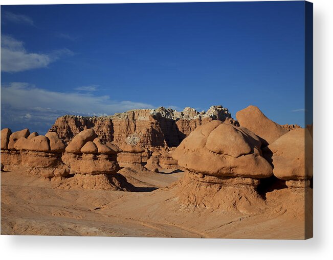 Red Rock Acrylic Print featuring the photograph Goblin Valley #4 by Mark Smith
