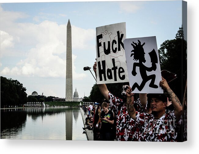Juggalo Acrylic Print featuring the photograph Juggalo March September 2017 #4 by Jonas Luis