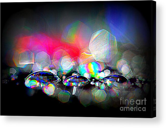 Sparks Acrylic Print featuring the photograph Sparks #4 by Sylvie Leandre