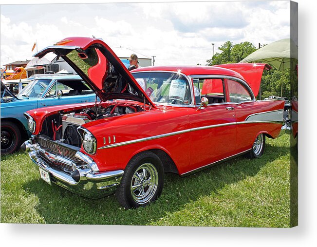 Vintage Car Acrylic Print featuring the photograph Vintage Car #4 by Ellen Tully